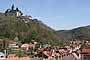 Blick vom Kirchturm zum Wernigeröder Schloss Blick vom Kirchturm zum Wernigeröder Schloss